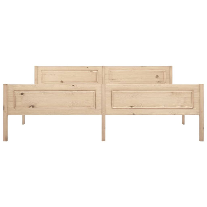 sengestel 180x200 cm massivt fyrretræ