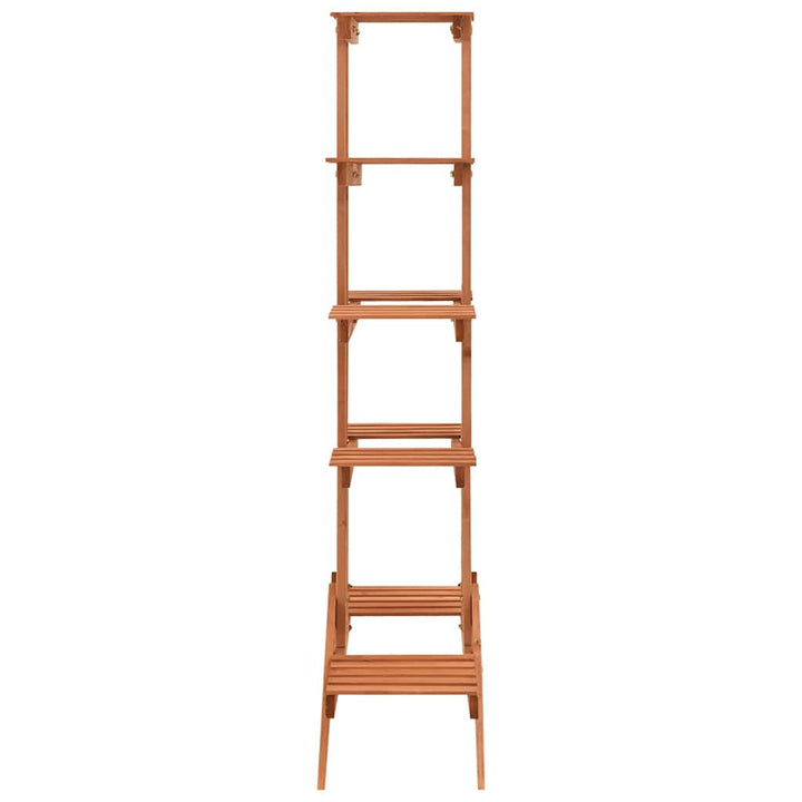 plantestativ 83x25x132 cm massivt fyrretræ