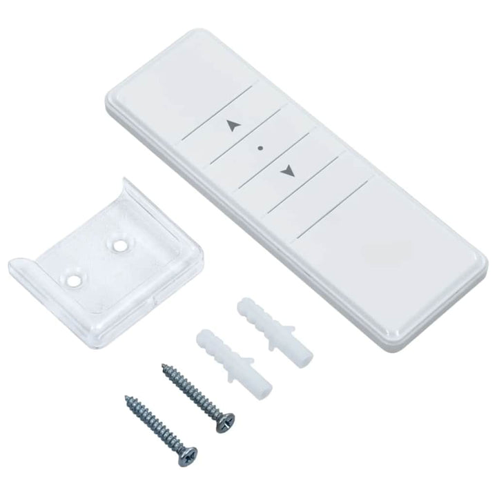 markise m. LED + vindsensor 500x350 cm automatisk cremefarvet