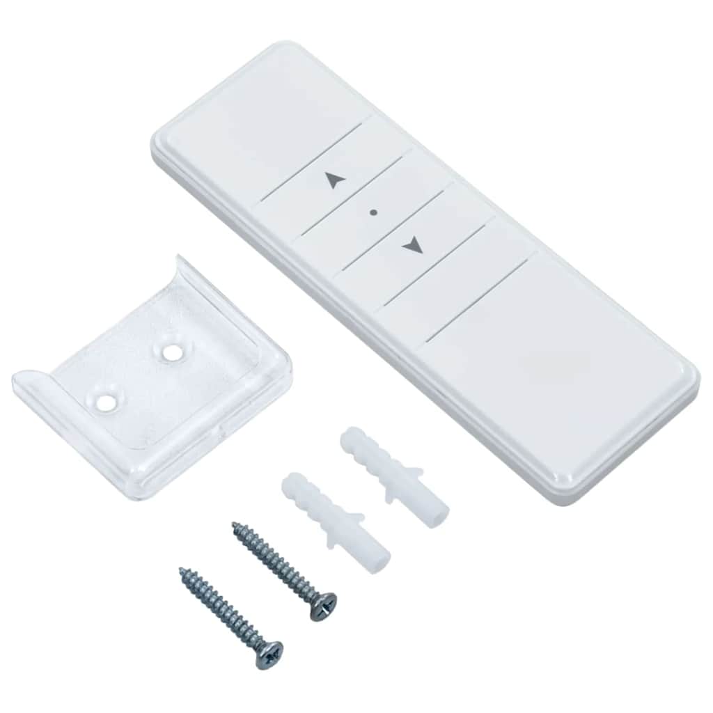 markise m. LED + vindsensor 500x350 cm automatisk gul og hvid