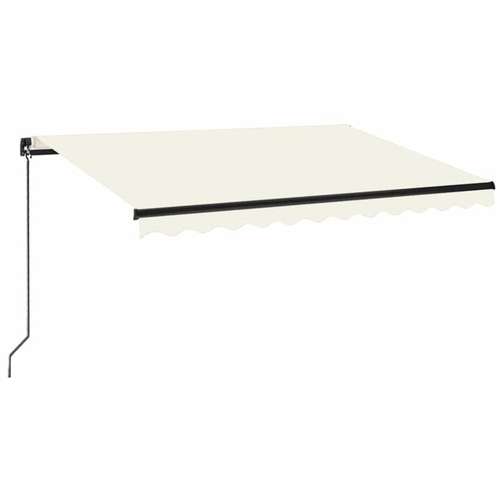 markise 350x250 cm manuel betjening cremefarvet