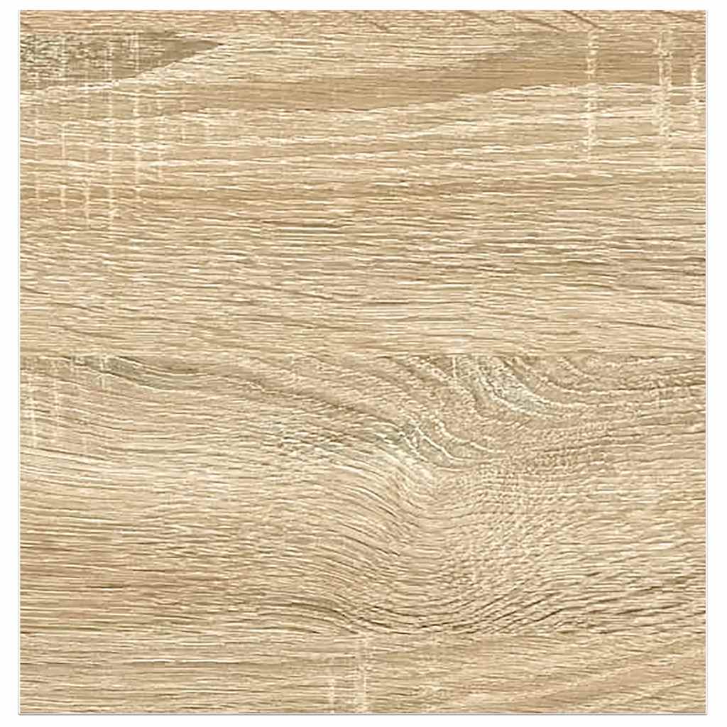 væghylder 4 stk. 23x23,5x3,8 cm MDF egetræsfarvet og hvid