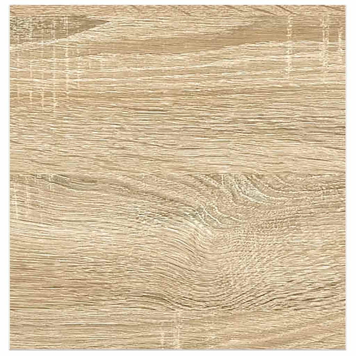 væghylder 4 stk. 23x23,5x3,8 cm MDF egetræsfarvet og hvid