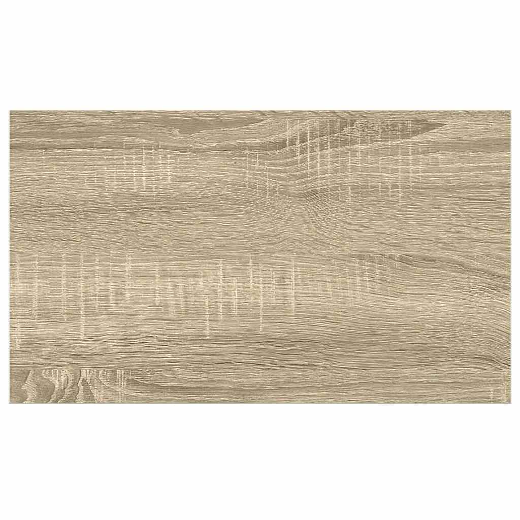 væghylder 4 stk. 40x23x3,8 cm MDF egetræsfarve og hvid