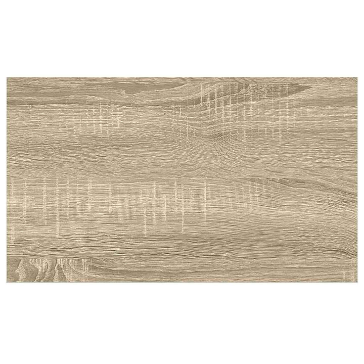 væghylder 2 stk. 50x23x3,8 cm MDF egetræsfarve og hvid