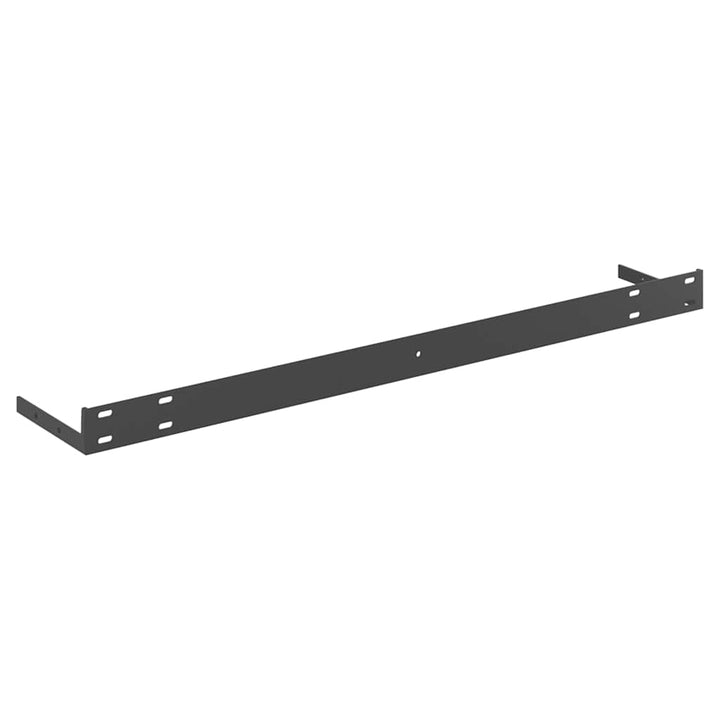 svævehylde 90x23,5x3,8 cm MDF egetræsfarve og hvid