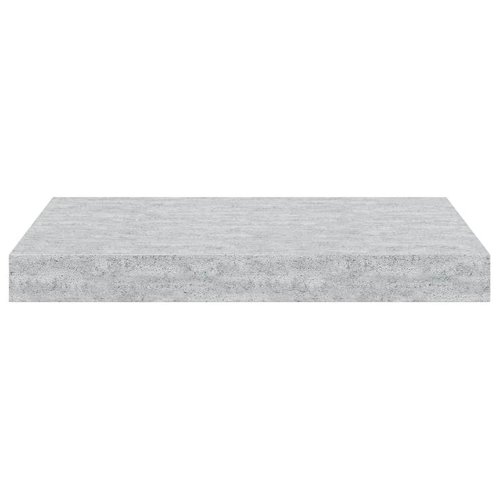 svævehylder 4 stk. 40x23x3,8 cm MDF betongrå