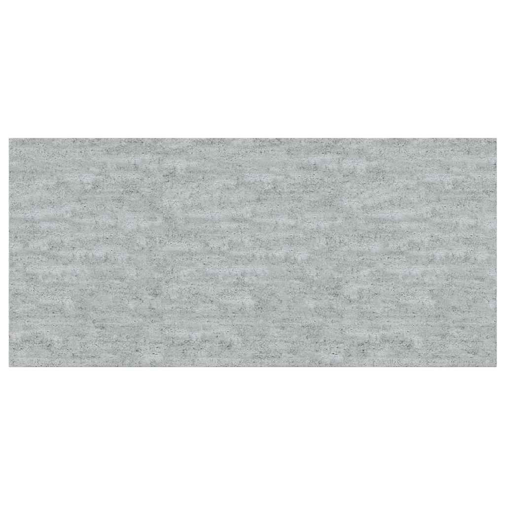 væghylder 2 stk. 50x23x3,8 cm MDF betongrå