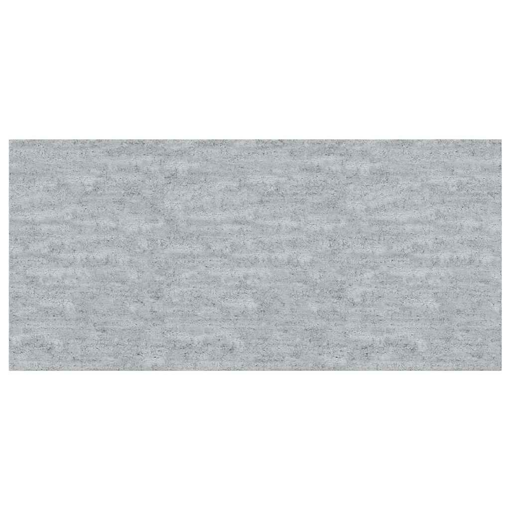 væghylder 4 stk. 50x23x3,8 cm MDF betongrå