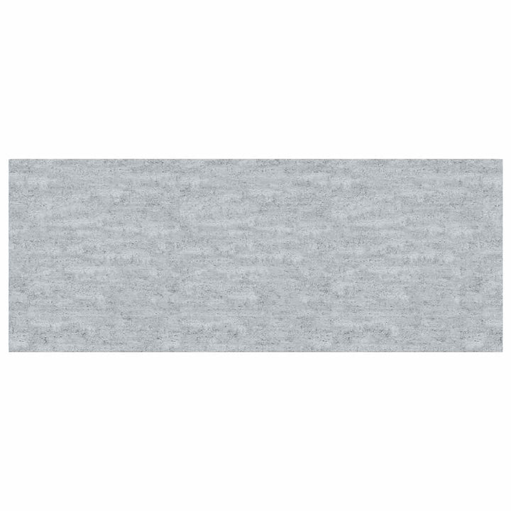 væghylder 2 stk. 60x23,5x3,8 cm MDF betongrå