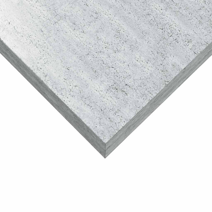 væghylde 80x23,5x3,8 cm MDF betongrå