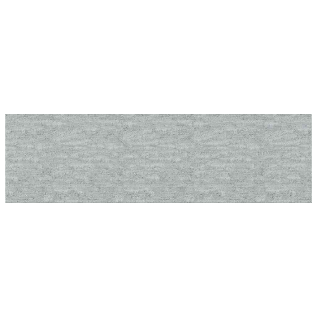 væghylder 2 stk. 80x23,5x3,8 cm MDF betongrå