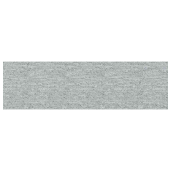 væghylder 2 stk. 80x23,5x3,8 cm MDF betongrå