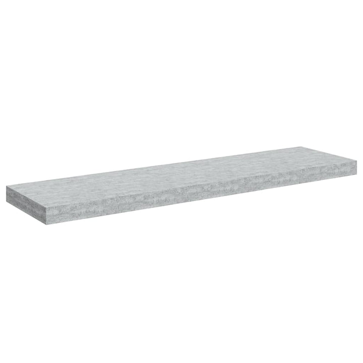 svævehylde 90x23,5x3,8 cm MDF betongrå