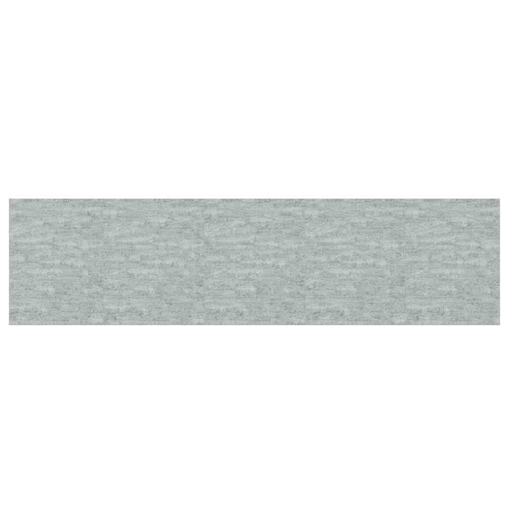 svævehylder 2 stk. 90x23,5x3,8 cm MDF betongrå