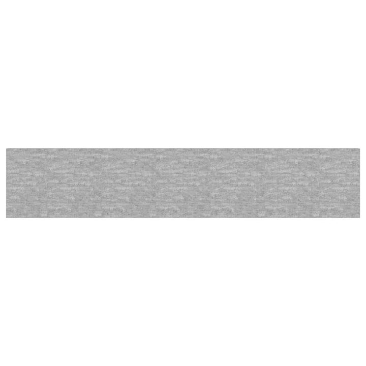 væghylder 4 stk. 120x23,5x3,8 cm MDF betongrå