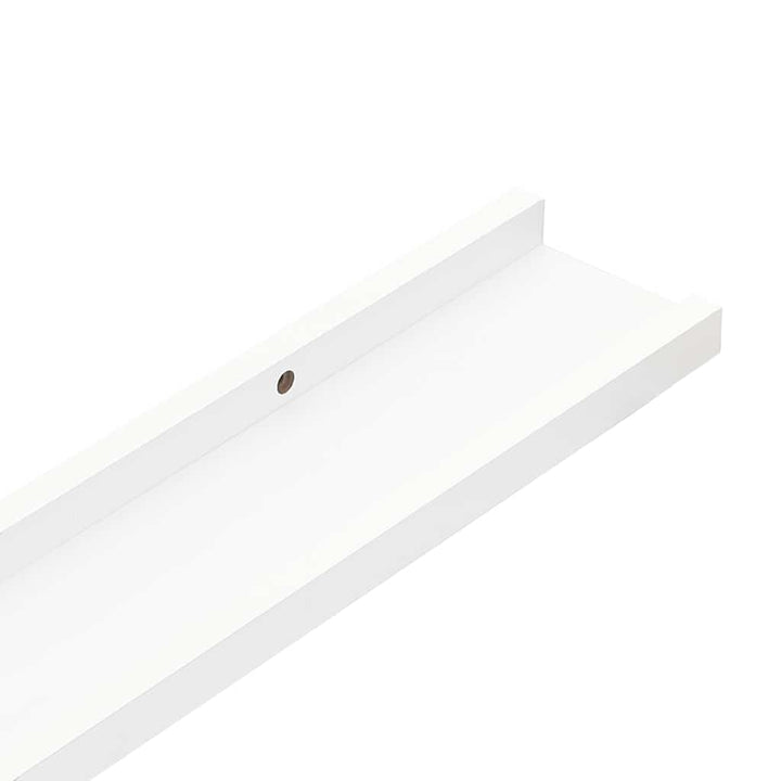 væghylder 4 stk. 40x9x3 cm hvid