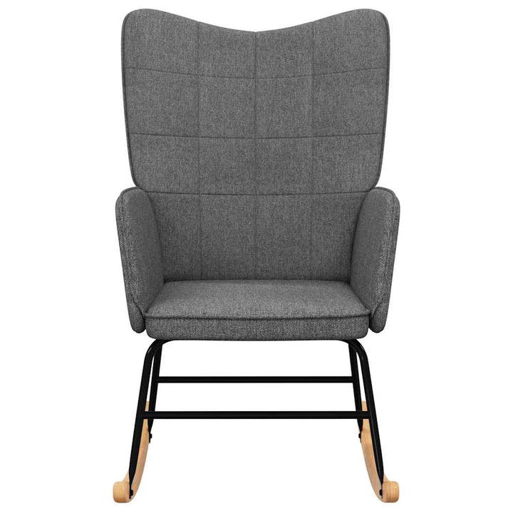 gyngestol stof mørkegrå