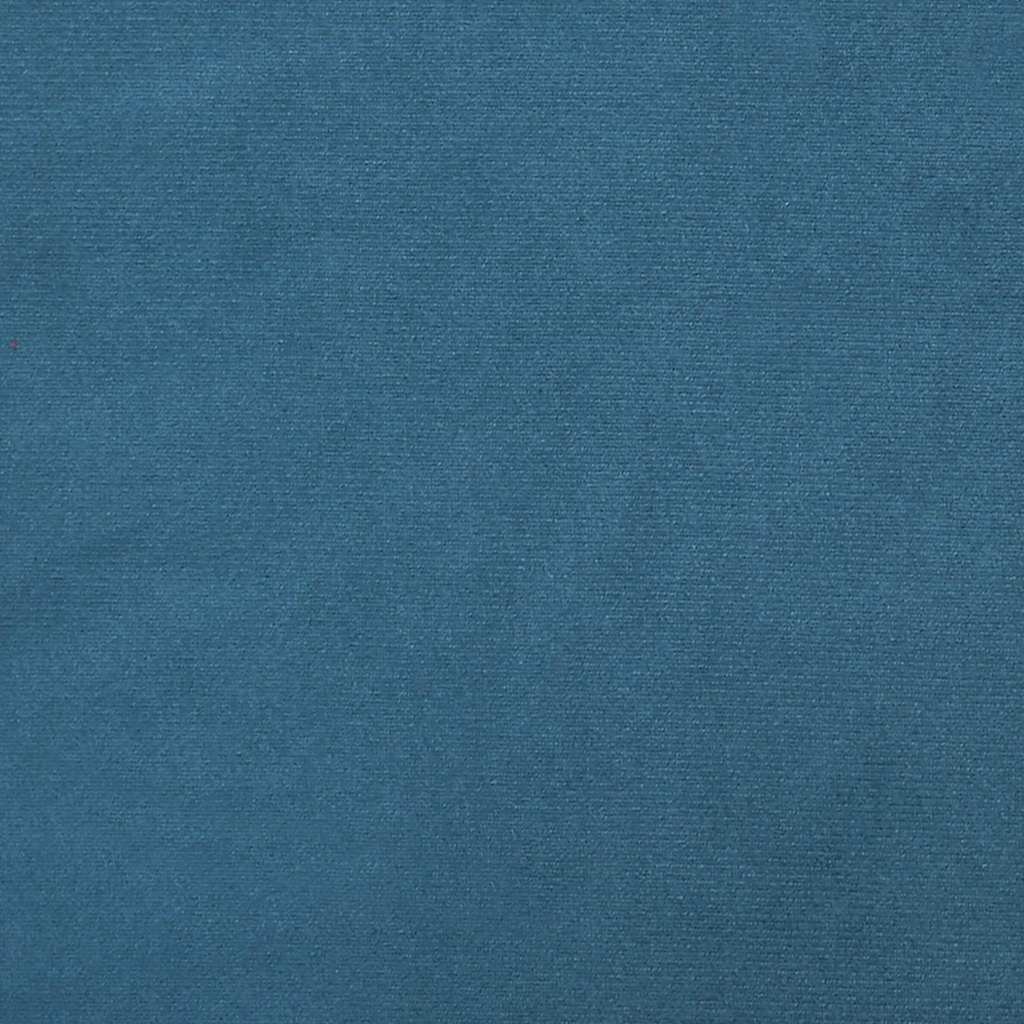 lænestol fløjl blå