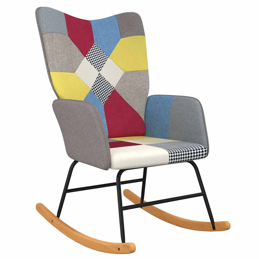 gyngestol stof patchwork