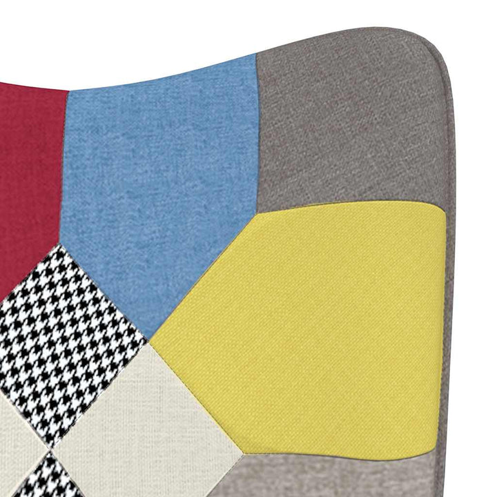 lænestol stof patchwork