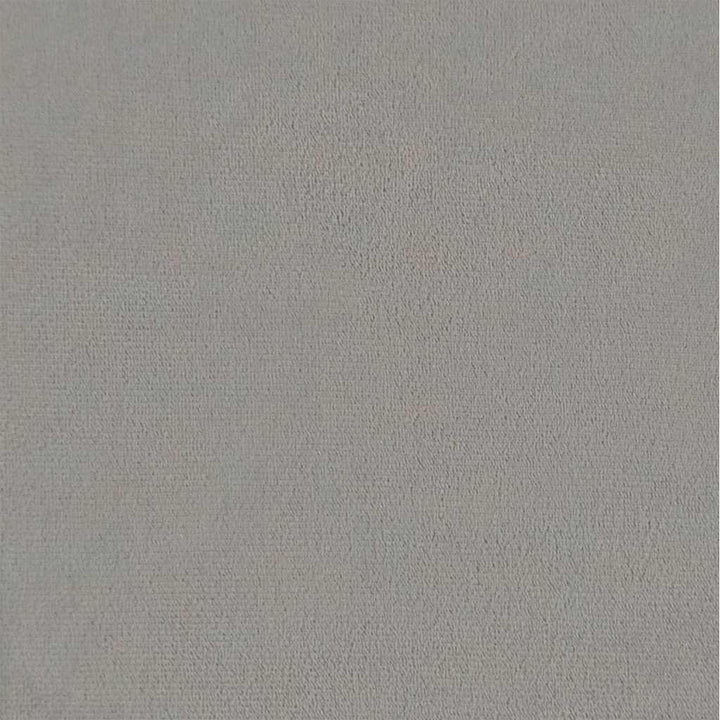 skammel med træben lysegrå fløjl