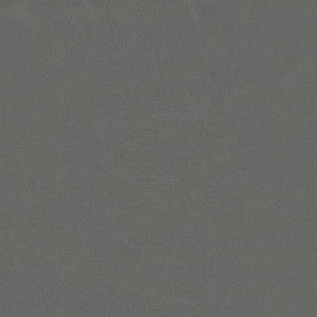 skammel med træben fløjl mørkegrå