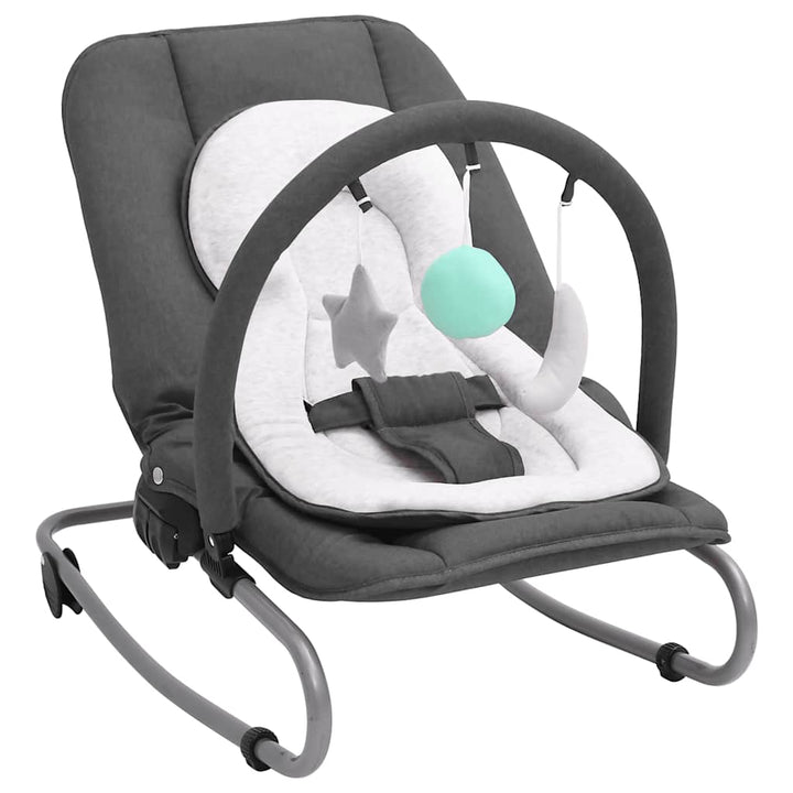 skråstol til baby stål antracitgrå