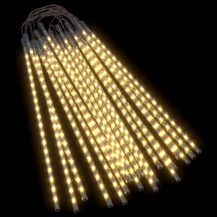 meteorlys 20 stk. 50 cm 720 LED'er indendørs/udendørs varm hvid