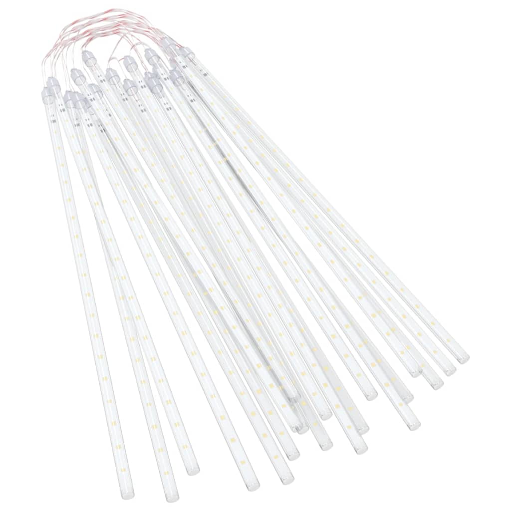 meteorlys 20 stk. 50 cm 720 LED'er indendørs/udendørs varm hvid