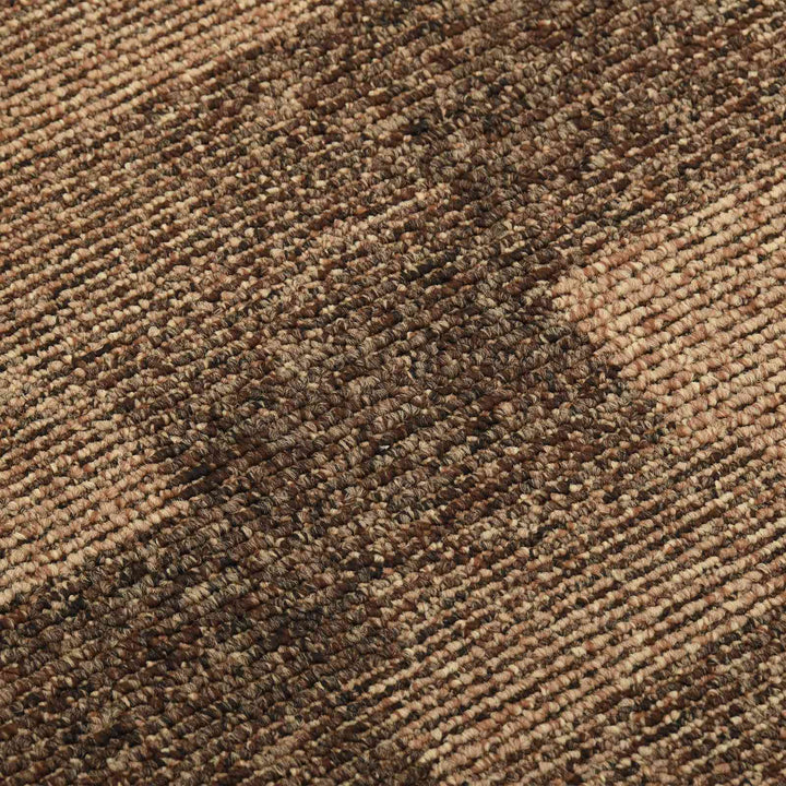 Gulvtæppe 20 pcs Brun 50 x 50 cm PP
