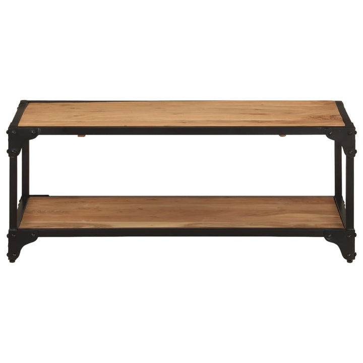 sofabord 90x45x35 cm massivt akacietræ