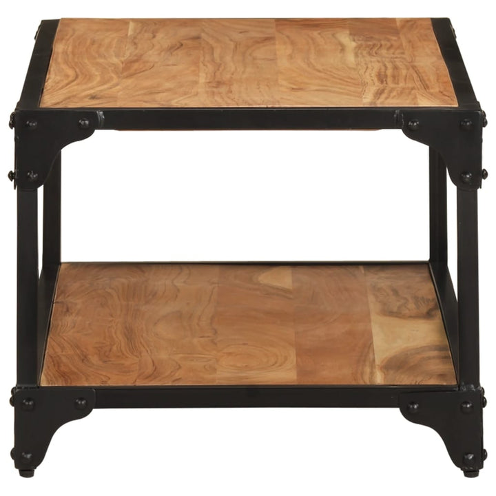 sofabord 90x45x35 cm massivt akacietræ