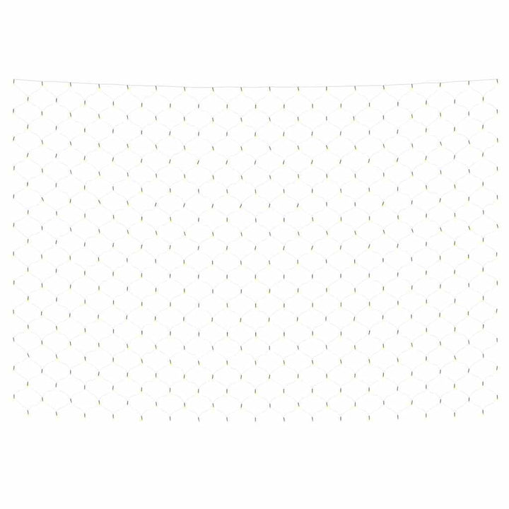 lysnet 3x2 m 204 LED'er inde/ude varmt hvidt lys