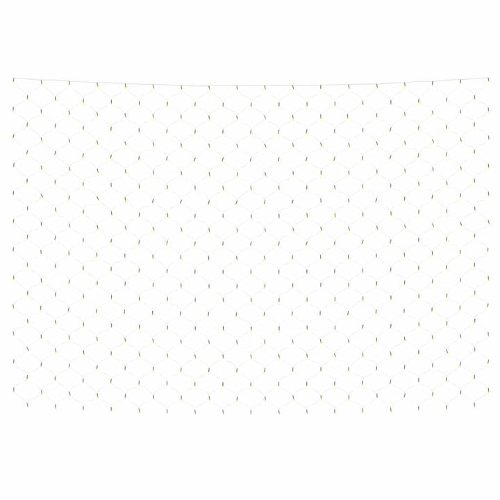 lysnet 3x3 m 306 LED'er inde/ude varmt hvidt lys