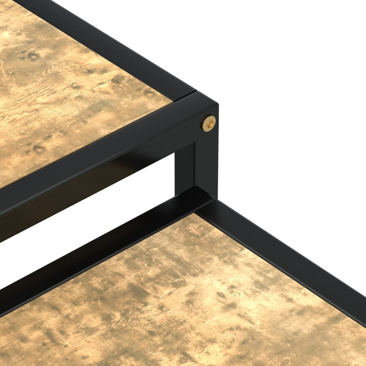 sideborde 2 stk. MDF sort og gul