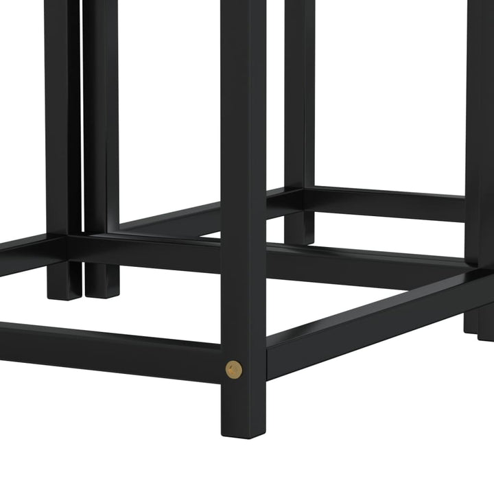 sideborde 2 stk. MDF sort