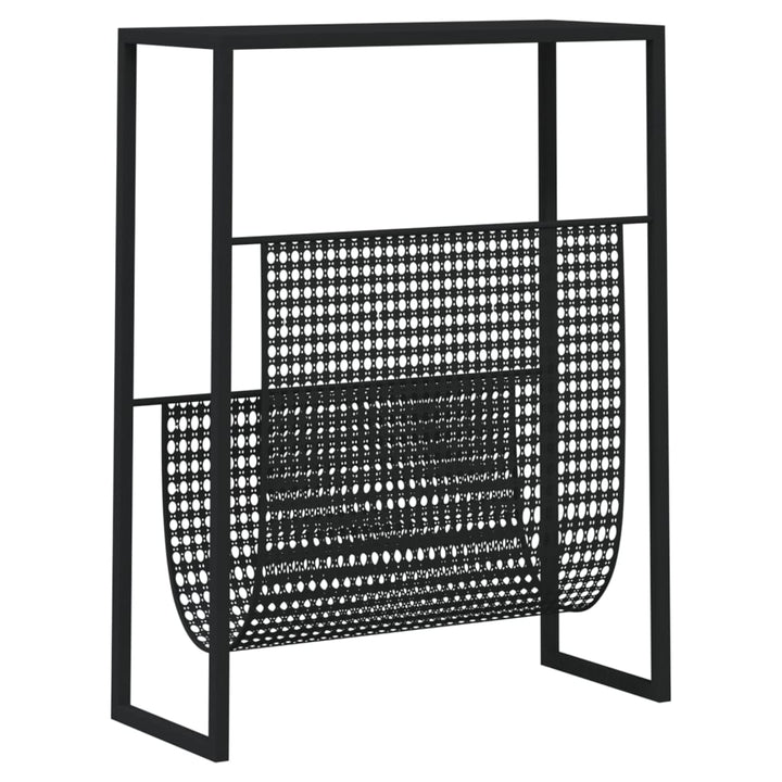 magasinholder 35x15x45 cm stål sort