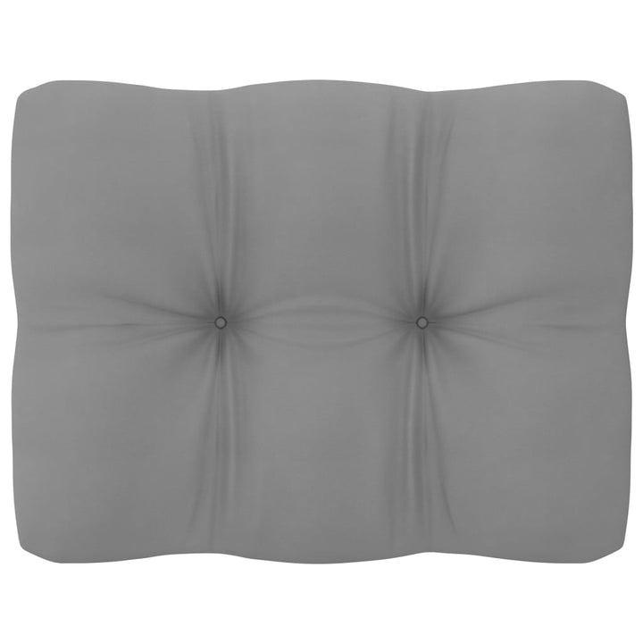 loungesæt til haven 6 dele med hynder massivt fyrretræ