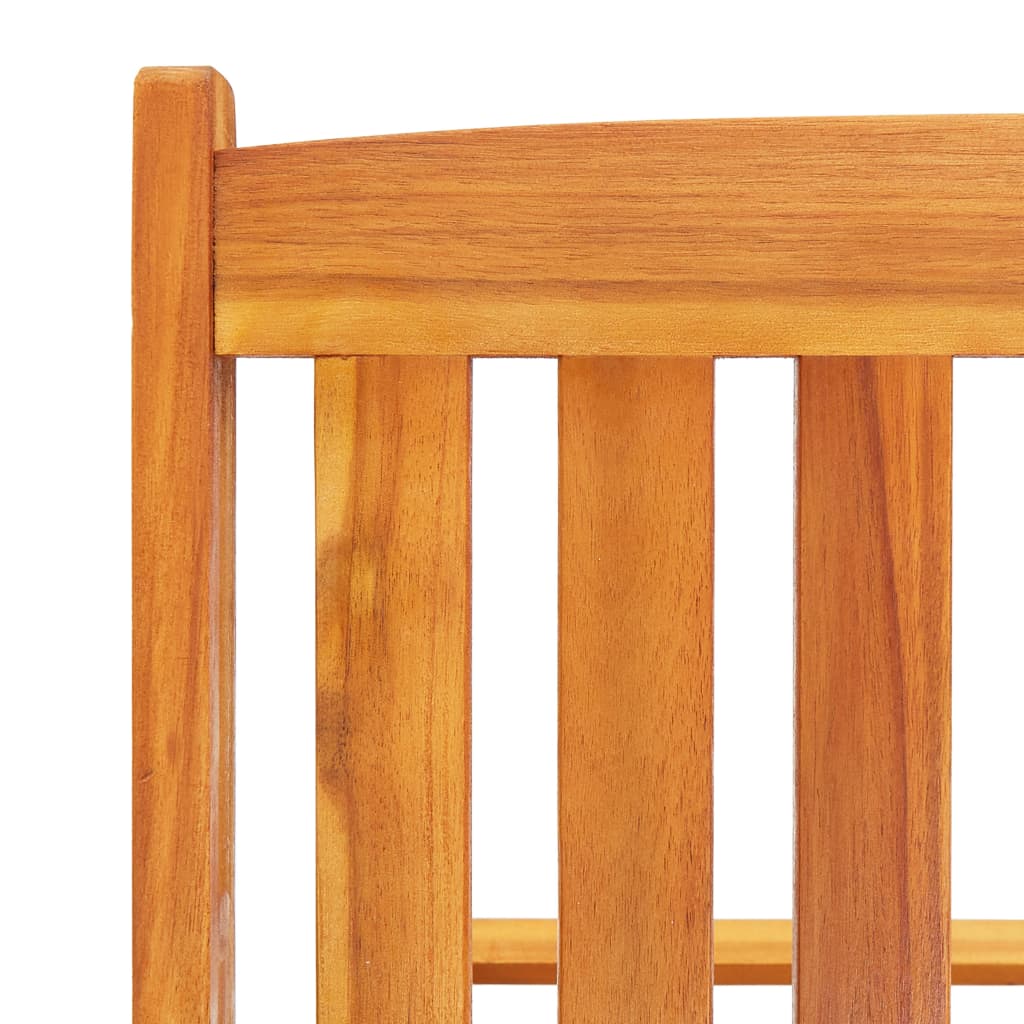 liggestole 2 stk. med hynder massivt akacietræ