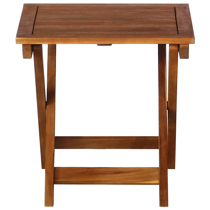 liggestole 2 stk. med bord og hynder massivt akacietræ