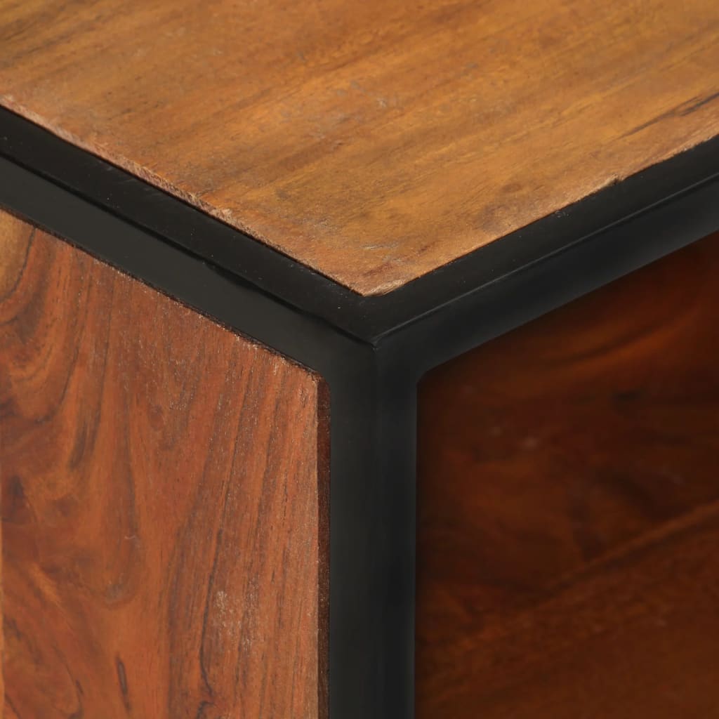 tv-skab 110x30x45 cm massivt akacietræ