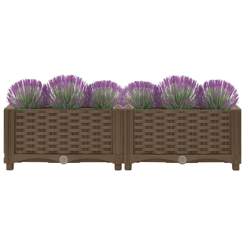 højbed 80x40x23 cm polypropylen