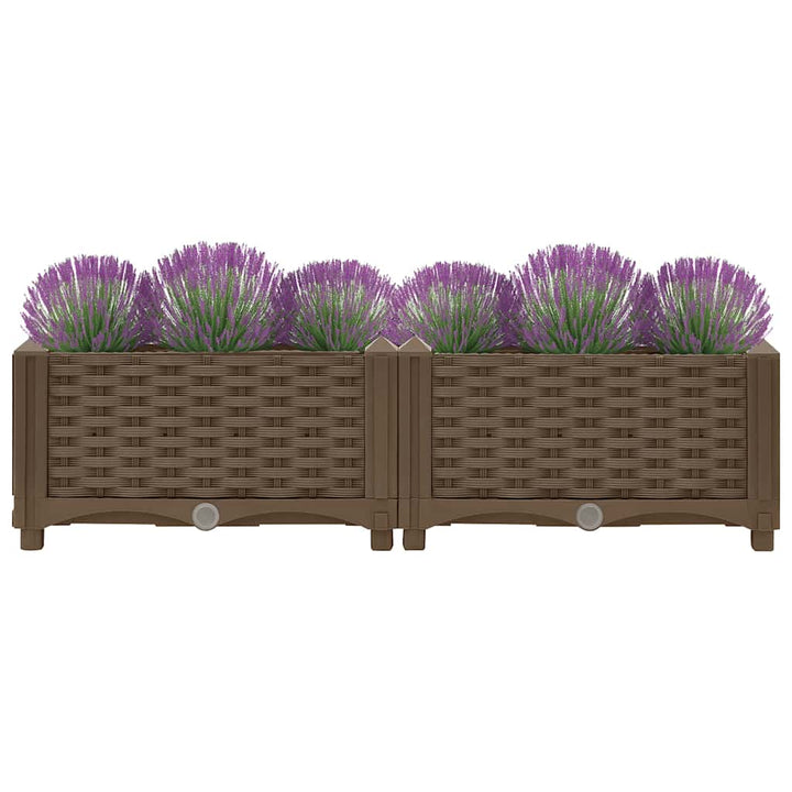 højbed 80x40x23 cm polypropylen
