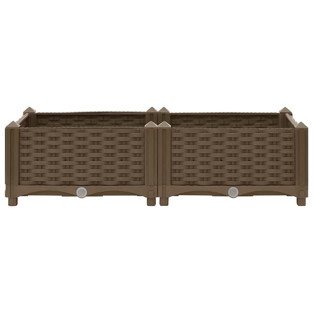 højbed 80x40x23 cm polypropylen