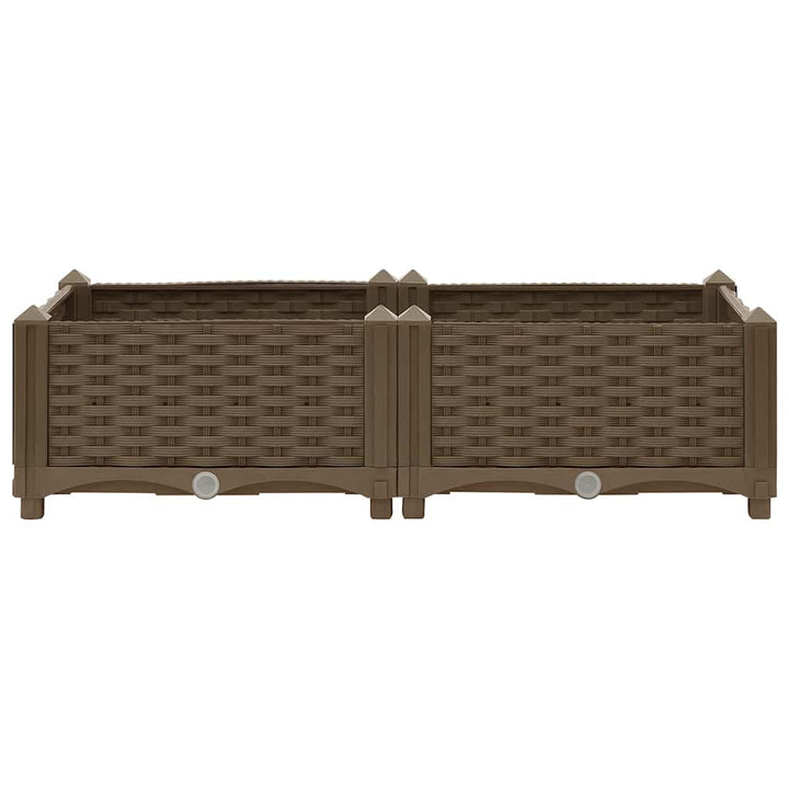 højbed 80x40x23 cm polypropylen