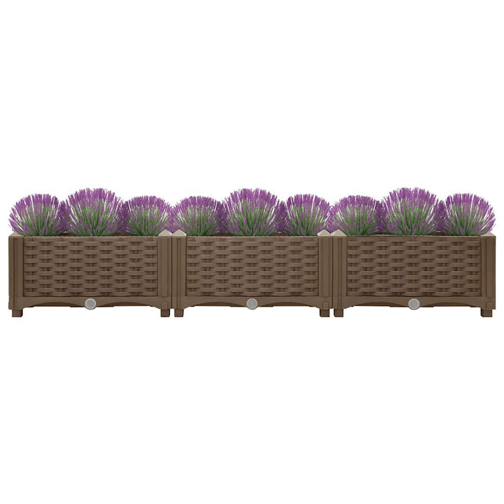 højbed 120x40x23 cm polypropylen