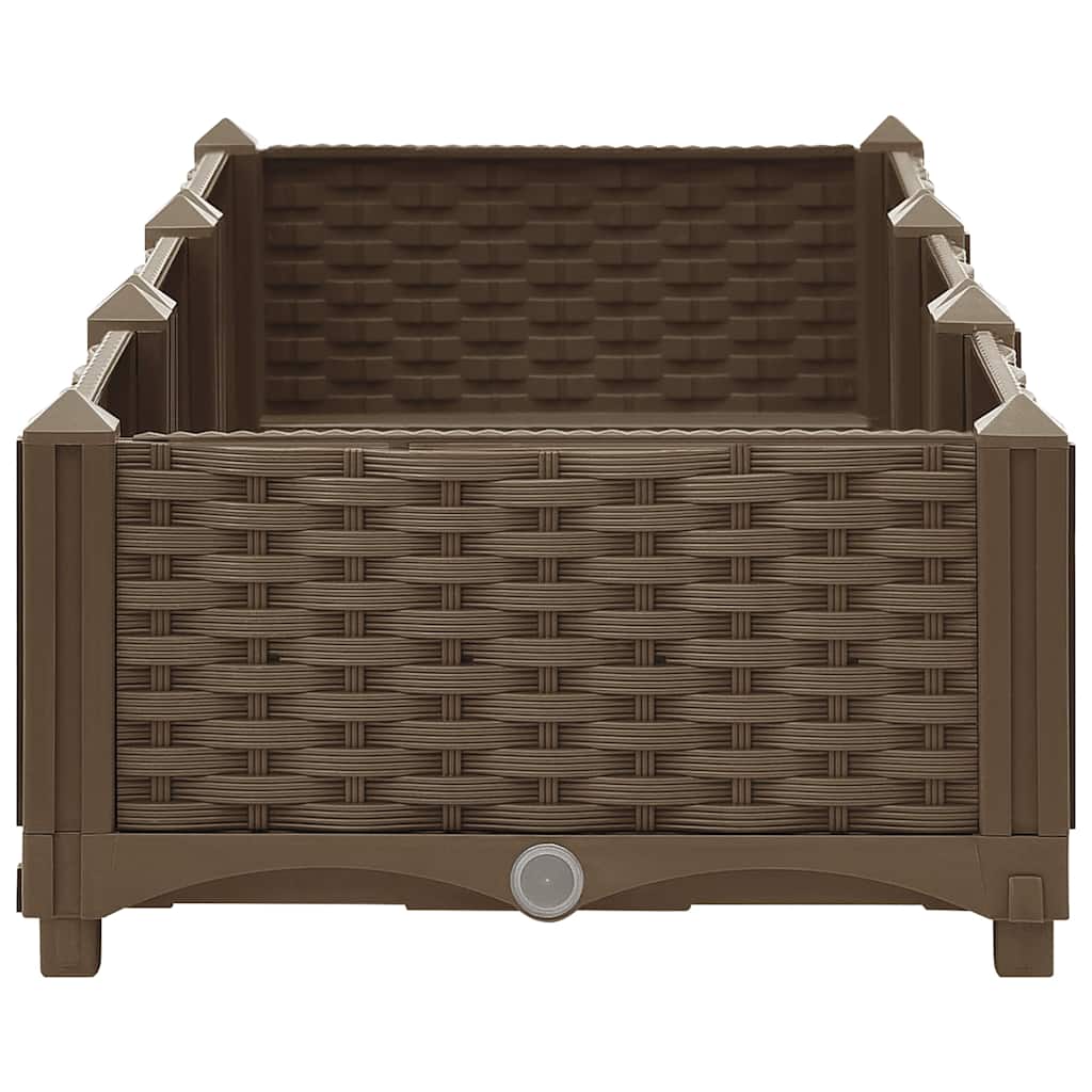 højbed 120x40x23 cm polypropylen