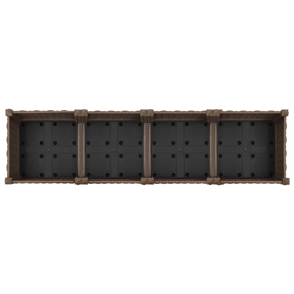 højbed 160x40x23 cm polypropylen