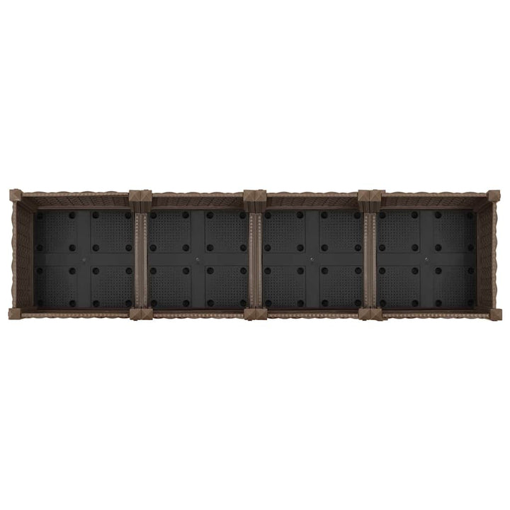 højbed 160x40x23 cm polypropylen